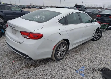 2015 Chrysler 200 Limited z USA, uszkodzony, nr VIN 1C3CCCABXFN649102